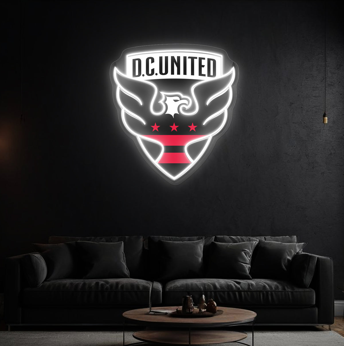 D.C. Soccer Team LED Neon Sign