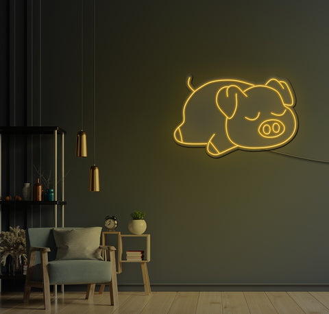 Piglet LED Neon Sign