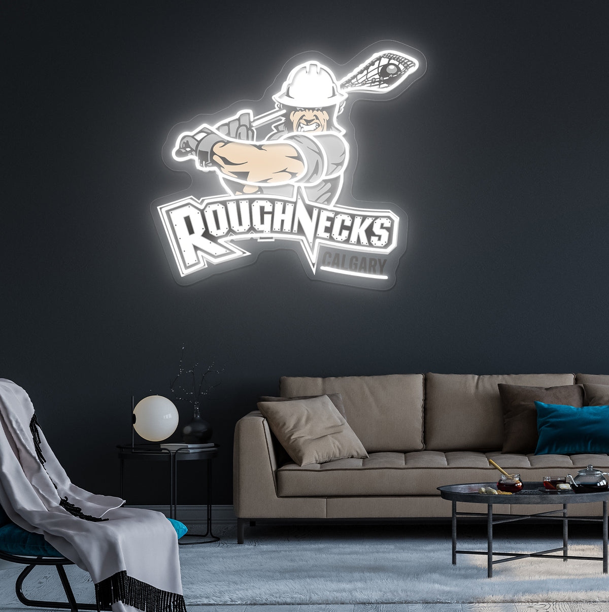 Calgary Lacrosse Team LED Neon Sign