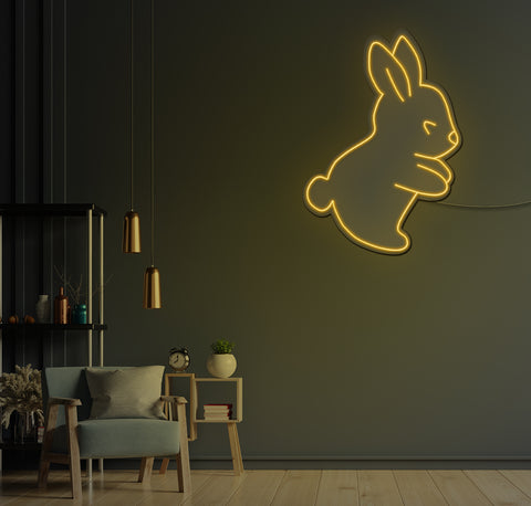 Baby Bunny LED Neon Sign