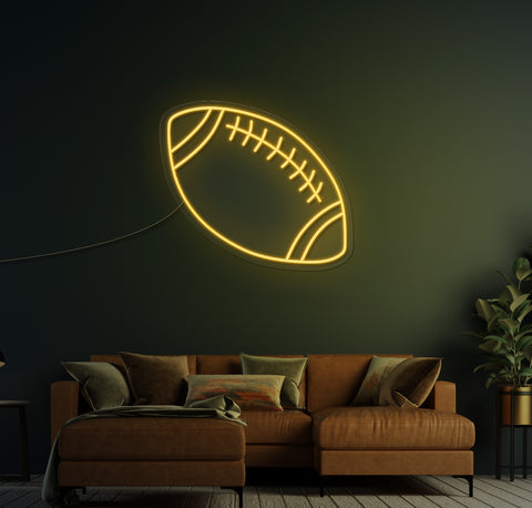 American Football LED Neon Sign