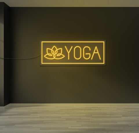 Yoga LED Neon Sign