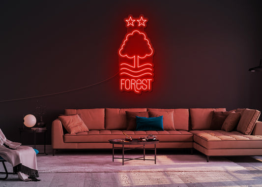 Forest LED Neon Sign