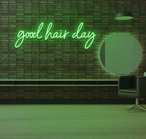 Good Hair Day LED Neon Sign