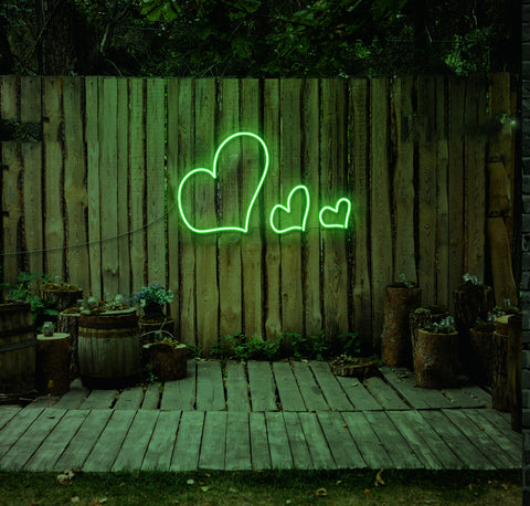 Heart Family LED Neon Sign