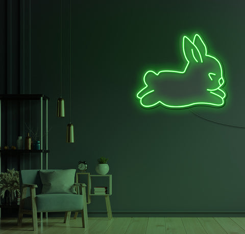 Baby Rabbit LED Neon Sign