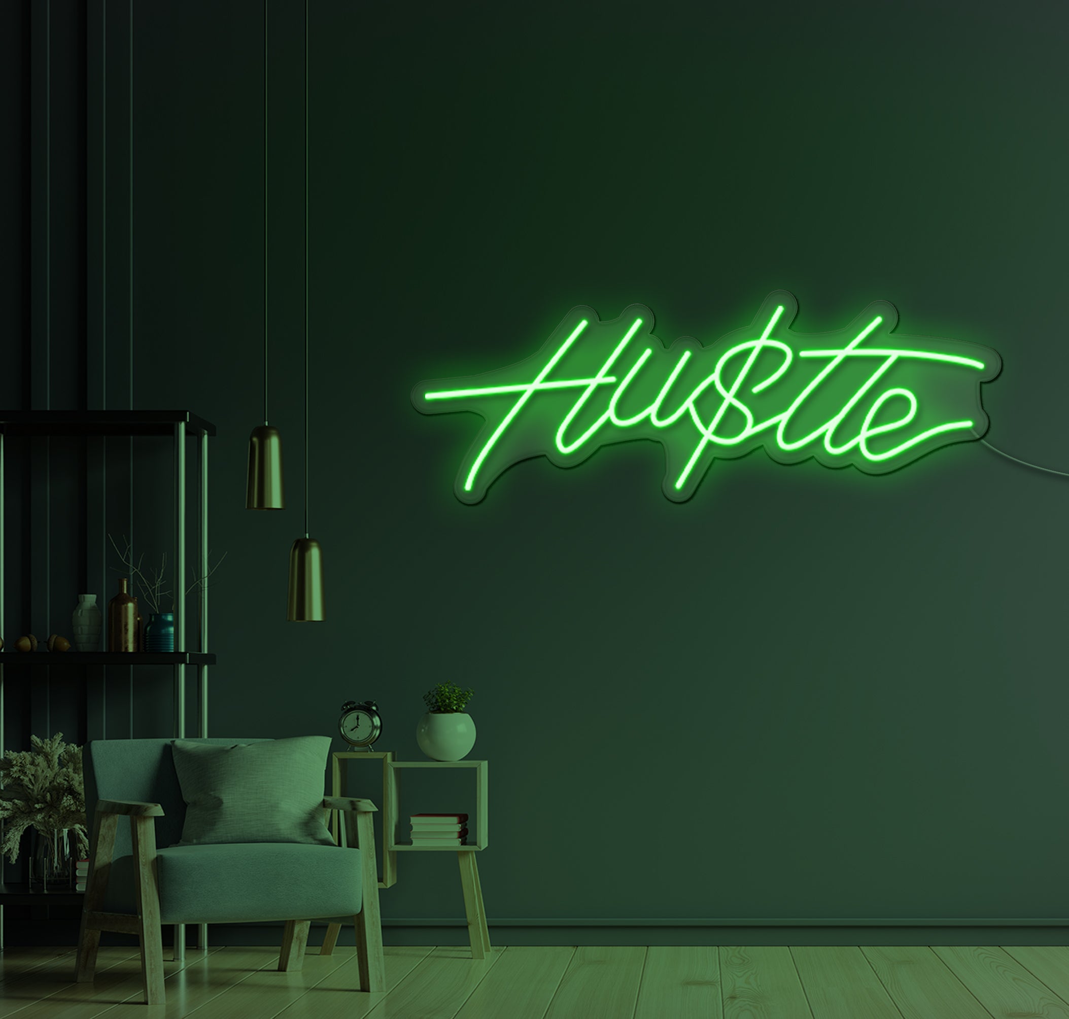 Hustle Led Sign Custom Hustle LED Neon Sign – The Neon Factory Australia