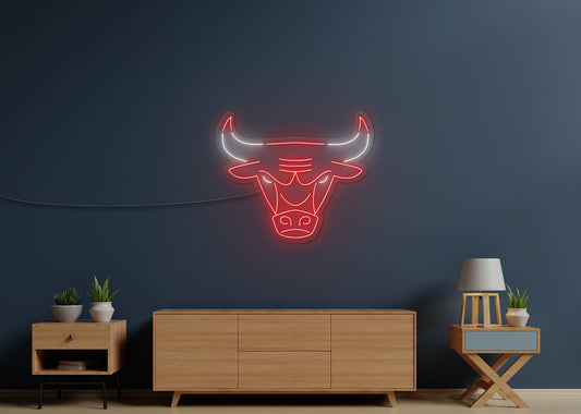 The Bulls LED Neon Sign