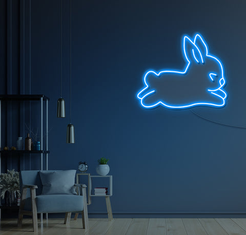 Baby Rabbit LED Neon Sign