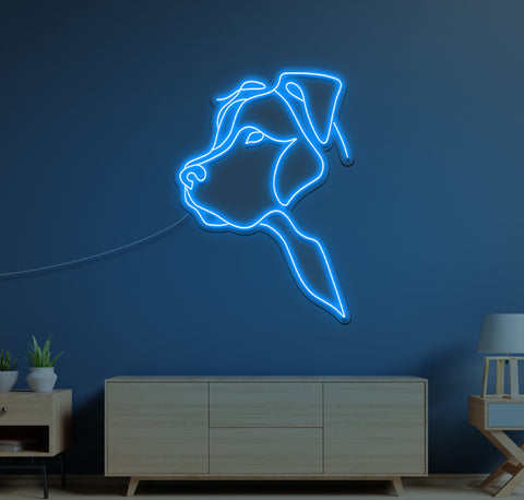 Canine LED Neon Sign