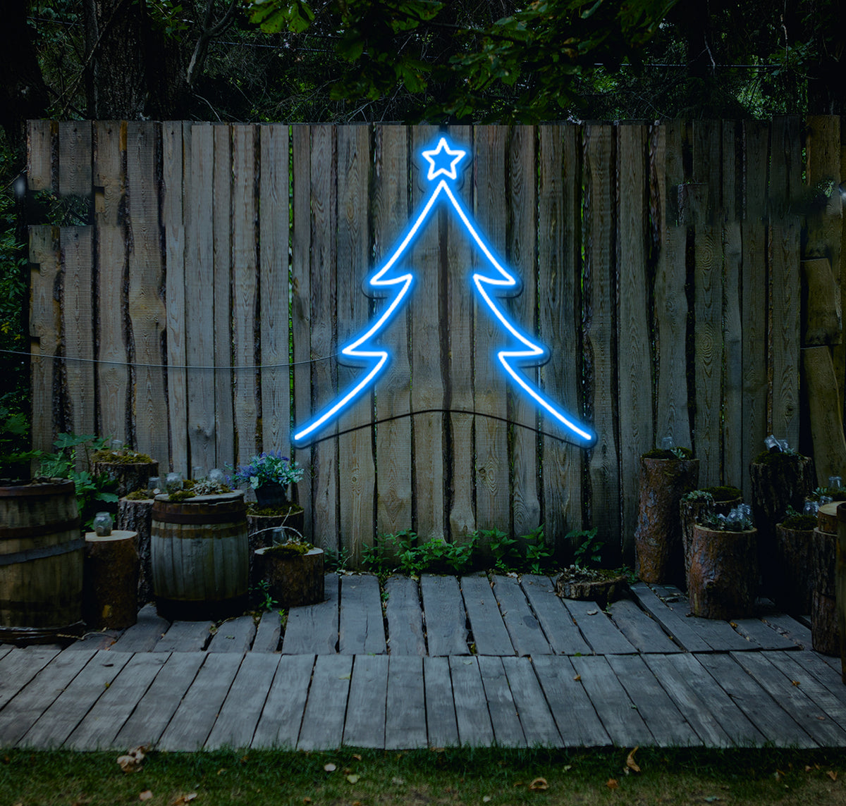 Christmas Tree LED Neon Sign