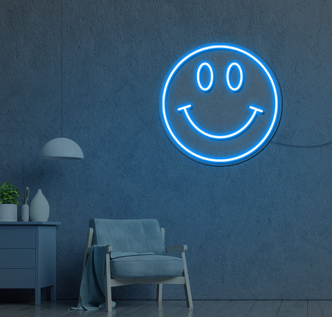 Mr Happy LED Neon Sign