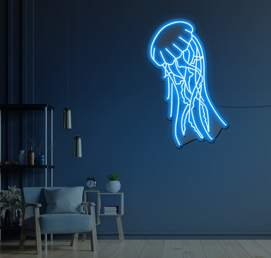 Jelly Fish LED Neon Sign