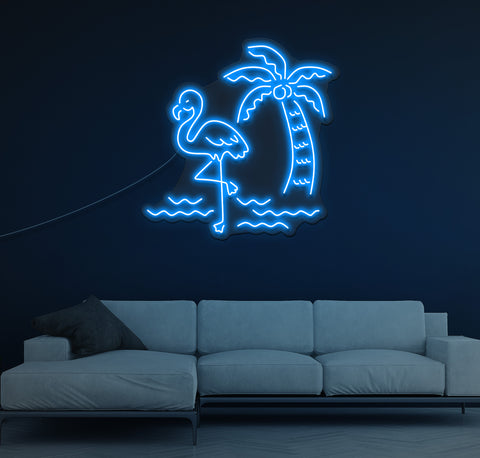 Birds of Paradise LED Neon Sign