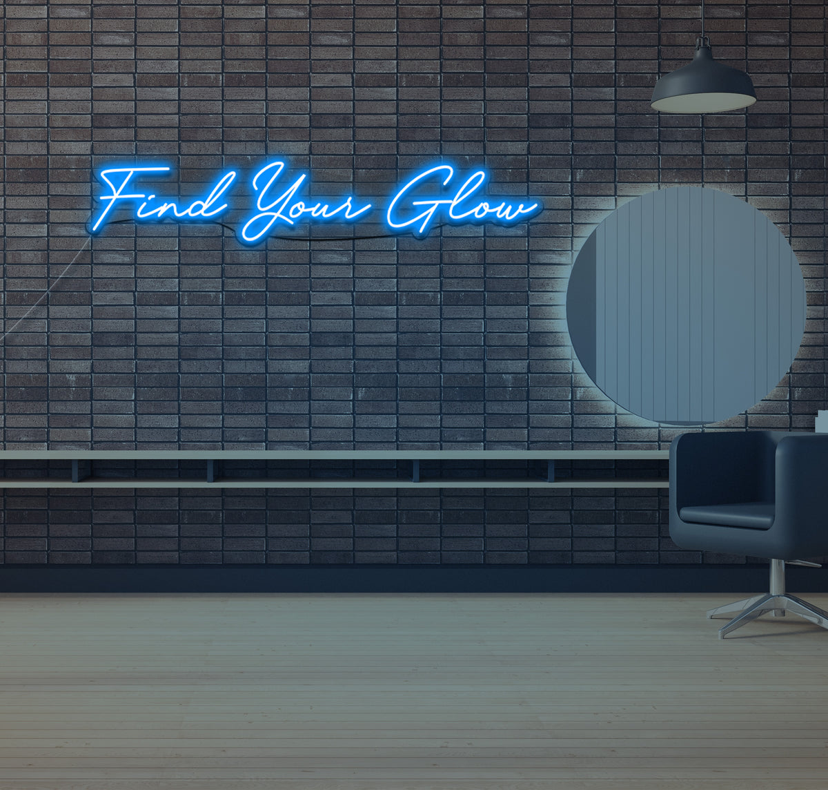 Find Your Glow LED Neon Sign