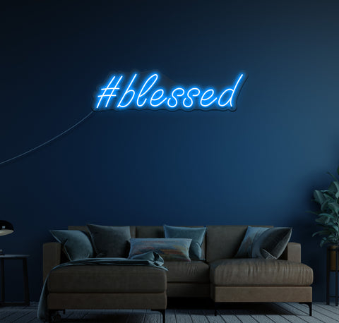 #blessed LED Neon Sign