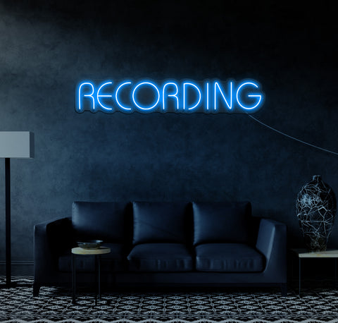 Recording LED Neon Sign – The Neon Factory