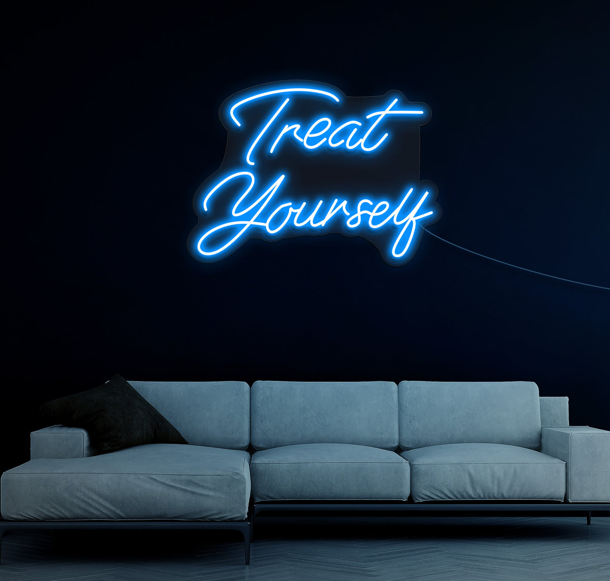 Treat Yourself LED Neon Sign