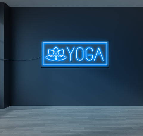 Yoga LED Neon Sign