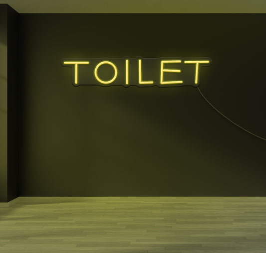 Toilet LED Neon Sign