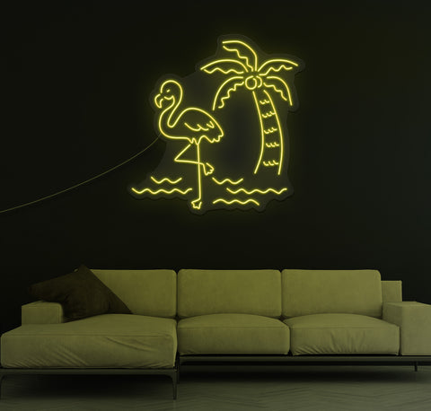 Birds of Paradise LED Neon Sign