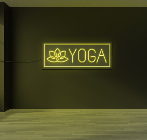 Yoga LED Neon Sign