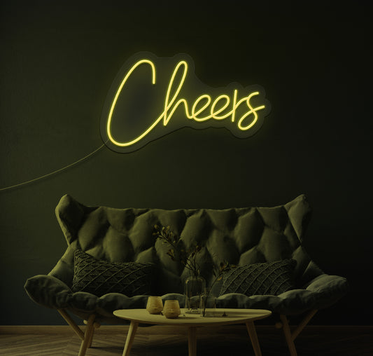 Cheers LED Neon Sign