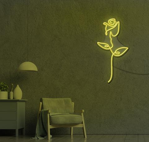 Rose LED Neon Sign