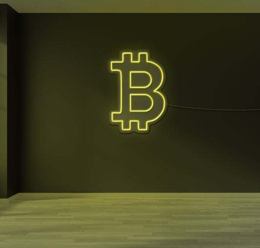 Bitcoin LED Neon Sign