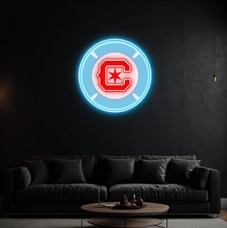 Chicago Soccer Team LED Neon Sign