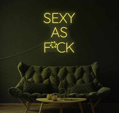 Sexy as F*** LED Neon Sign