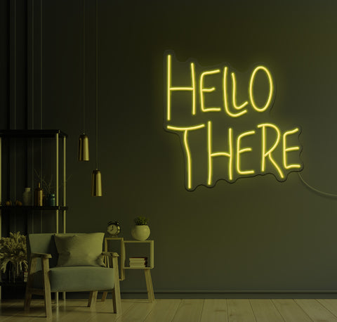 Hello There LED Neon Sign