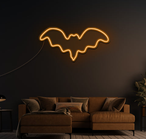 Simple Bat LED Neon Sign