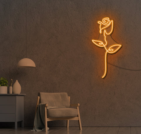 Rose LED Neon Sign