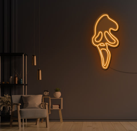 Scream LED Neon Sign