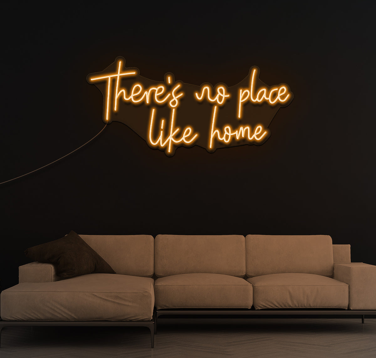 There's No Place Like Home LED Neon Sign