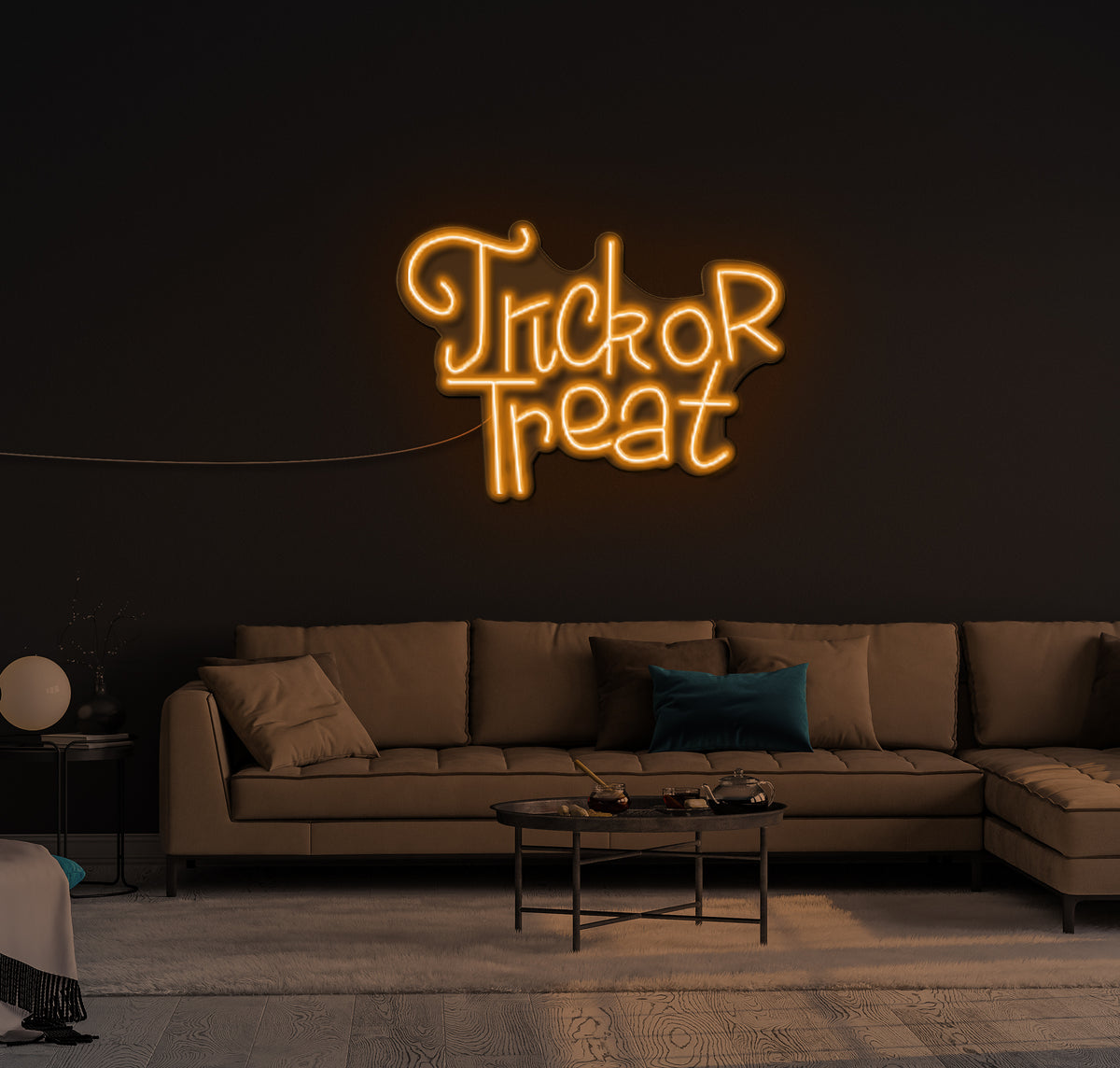 Trick Or Treat LED Neon Sign