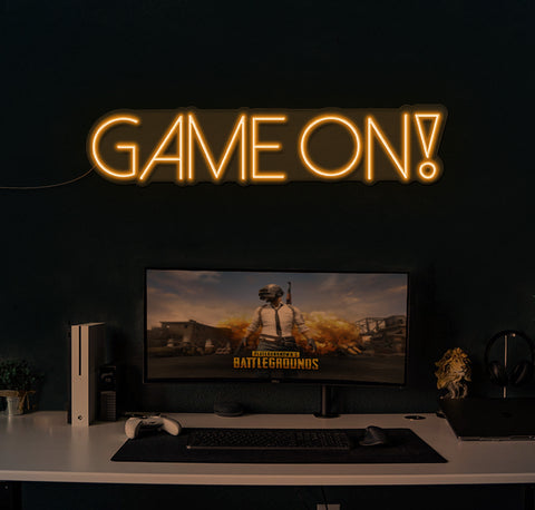 Game on! LED Neon Sign