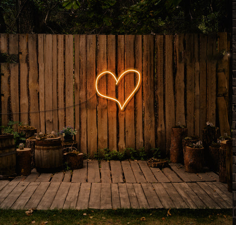 Heart LED Neon Sign