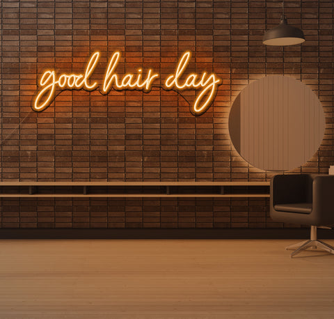 Good Hair Day LED Neon Sign