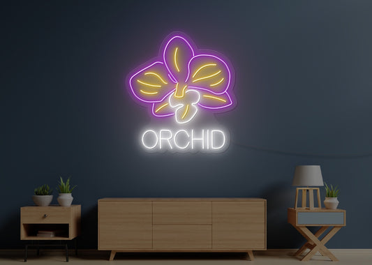 Orchid LED Neon Sign
