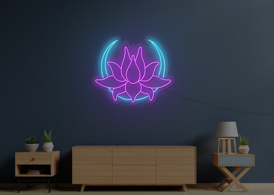 The Orchid LED Neon Sign