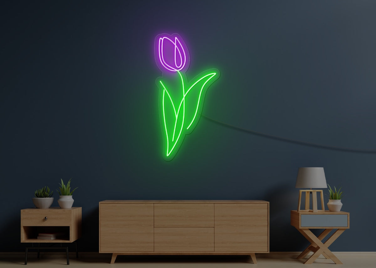 Flower LED Neon Sign