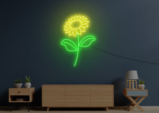 Sunflower LED Neon Sign