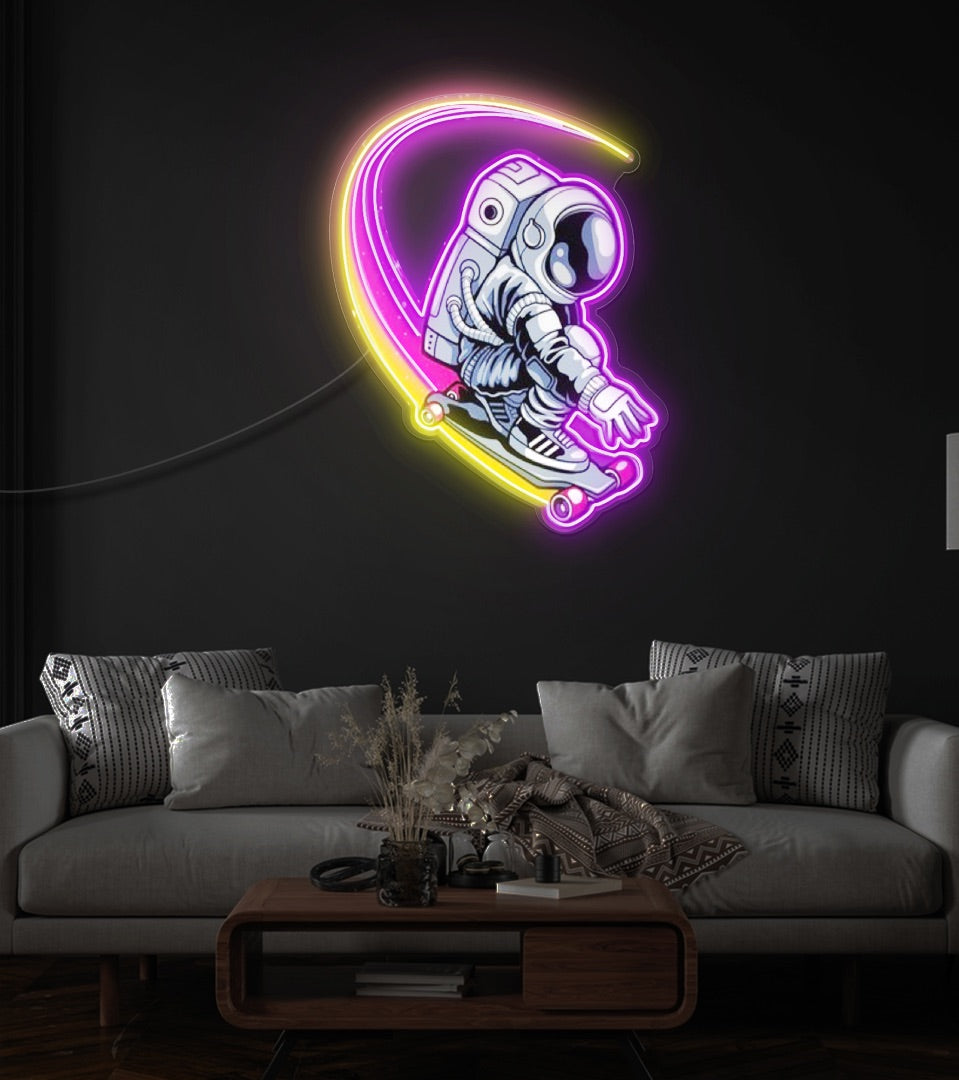 Astronaut LED Neon Sign