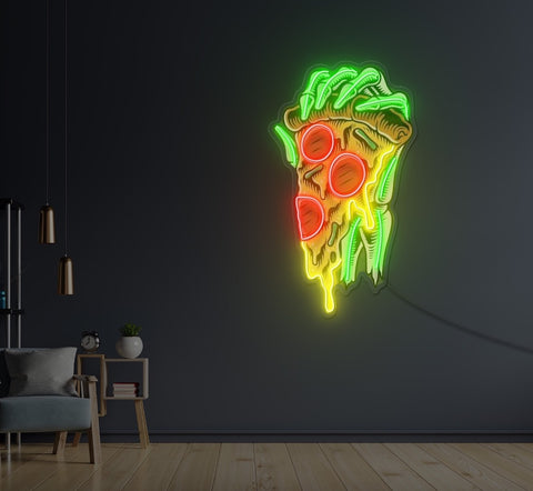 Demon Slice LED Neon Sign