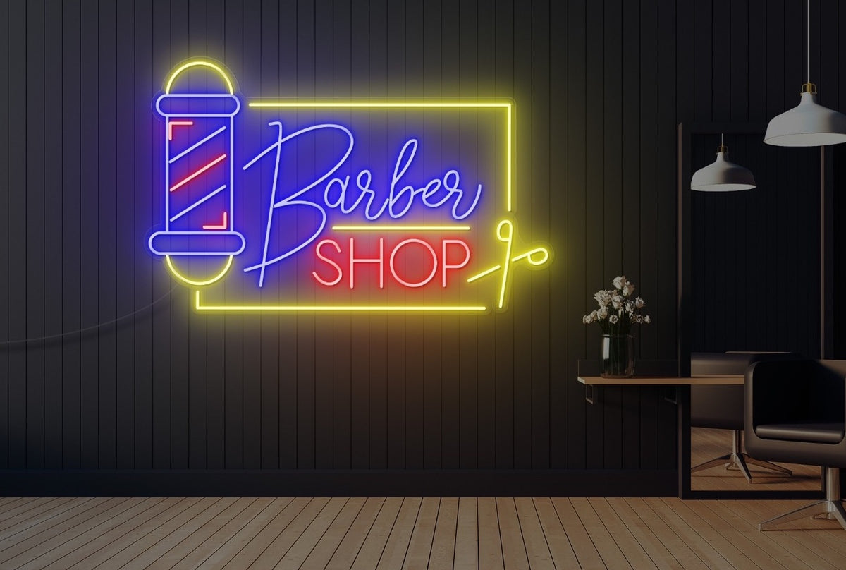 Barbers LED Neon Sign