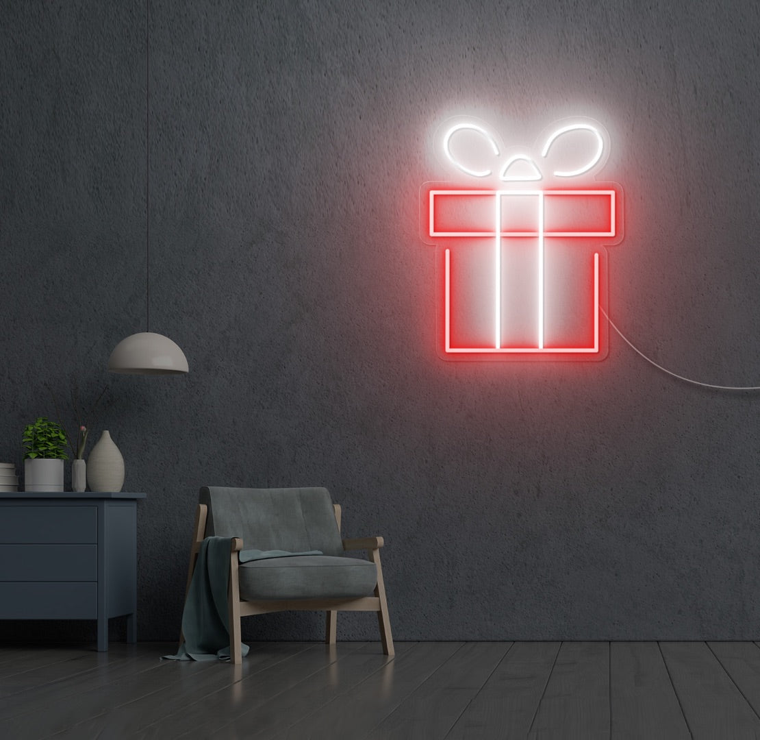 Present Led Sign Present LED Neon Sign – The Neon Factory