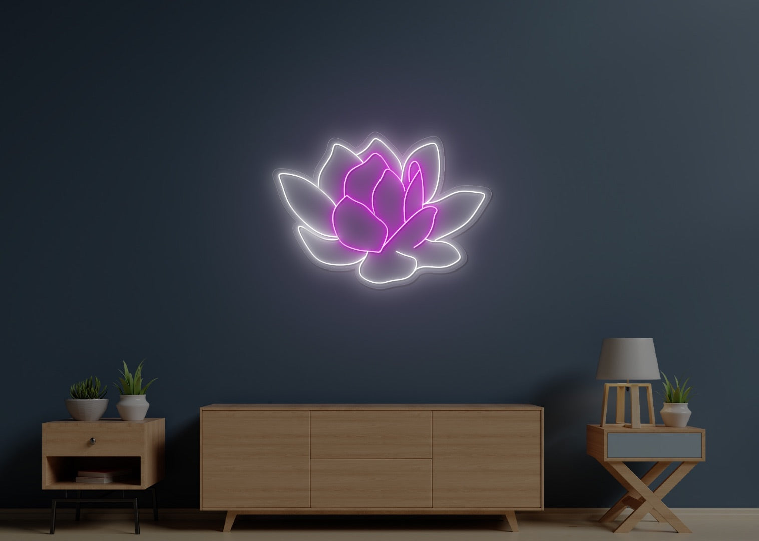Led Flower Sign Simple Blossoming Flower LED Neon Sign – The Neon Factory Australia