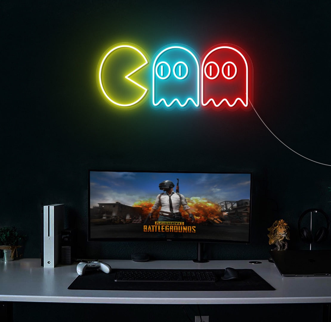 Pacman Neon Sign – The Neon Factory Australia